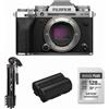Fujifilm X-T5 Argento Holiday Kit | ✅Garanzia di 5 anni