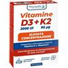Pharmalife Research Vitamine D3+K2 Integratore Per La Salute Ossea E Del Sistema Immunitario 60 Compresse