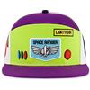 Concept One Disney Pixar Toy Story 4 Baseball cap, Buzz Lightyear Snapback Hat with Flat Brim Cappellino, Multicolore, Taglia Unica Unisex-Adulto