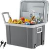 tectake® Frigorifero Portatile Elettrico con Manici e Rotelle 35 L, 52,5x35x40 cm, Frigorifero Piccolo 2in1 Funzione Freddo Caldo, mini frigo portatile presa per Auto e Casa, ECO Mode, Frigo x Camping