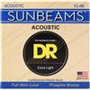 DR Strings DR String RCA-10 Sunbeam Set di corde per chitarra acustica