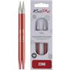 KnitPro KP47526 Zing: perni per Maglieria: Circolare: intercambiabili: Speciale: 5,50 mm, Alluminio, Multicolore, 5,5 mm