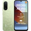 Xiaomi REDMI A7 Pro Smartphone 4+64GB, Display immersivo 6,9, Batteria 6000 mAh(tip), Processore Octa-core, Doppia fotocamera AI da 13MP, Verde, Garanzia 2 anni + 1 anno extra, Caricatore non incluso