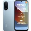XIAOMI REDMI A7 Pro Smartphone 4+64GB, Display immersivo 6,9, Batteria 6000 mAh(tip), Processore Octa-core, Doppia fotocamera AI da 13MP, Blu, Garanzia 2 anni + 1 anno extra, Caricatore non incluso