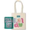 Mr. Wonderful Pack di Mr. Wonderful - Diario Scolastico 2026-2027 Settimanale 18 Mesi con Adesivi - Agenda da Luglio 2026 a Dicembre 2027 + Mr. Wonderful - Borsa Tote Bag in Cotone