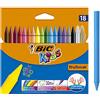 BiC Kids - Confezione da 18 pastelli colorati Plastidecor