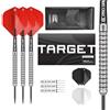Target Darts Artemis Tungsteno Punta in Acciaio Freccettes Set, 25G | Professionali Accessori Dart Kit, PRO Grip Alberi, PRO Ultra Voli, Freccette Portafoglio Incluso