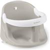 Kikka Boo KikkaBoo OCEAN DEEP Sedile da Bagno per Bambini, per Bambini da 6+ Mesi, Supporto Ergonomico per il Bagno, Ventose Antiscivolo, Facile da Pulire, Adatto a Vasche da Bagno Standard, Sabbia
