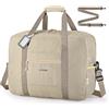 SPAHER Bagaglio a Mano Easyjet 45x36x20 Borsone da Viaggio Borsone Palestra Sportiva 30L Donna Uomo Impermeabile Pieghevole Borsa da Viaggio Fitness Travel Duffel Cabin Bag