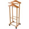 Arredamenti Italia Indossatore per Camera da Letto Trendy, Legno - Doppia gruccia - Finitura Ciliegio AR-It Il Cuore del Legno