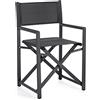 Bizzotto SEDIA REGISTA TAYLOR GRIGIO/ANTRACITE