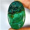 Royal_gems_shop 87,95 ct 100% pietra preziosa cabochon ovale crisocolla verde naturale