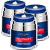 L'Oreal Paris L'Oréal Paris Revitalift Laser Crema Notte Antirughe Corregge il Colorito Pelle Luminosa Formula con Retinolo e Niacinamide Dosatore a Pressione - 3 Barattoli da 50ml