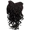 Wig Me Up - Clip Nelle Estensioni Dei Capelli, Set 7 Pezzi, 3/4 Della Parrucca Castano Scuro, Riccia, Lunghezza: 50 Cm. H9503-3, Extensions