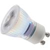 Generic Confezione da 10, mini lampada LED COB AC220V GU10 3W lampadina spot in vetro dimmerabile 35mm x 47mm(Natural Light)