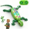 LTFIOON Geco Telecomandato con Illuminazione Dorsale, Nuovo Lucertola Telecomandata Muro - Giocattolo RC Geco per Bambini