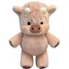 Gzadii Peluche a forma di vitello che corre, 45 cm, grande peluche di cinghiale, simpatica pecora che corre come peluche, decorazione per ragazze e