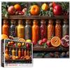 Tucocoo Puzzle da 1000 pezzi per adulti pittura spezie e frutta puzzle cucina naturale arte colorata 1000 pezzi puzzle per impegnativo gioco di attività familiari fai da te artigianato puzzle