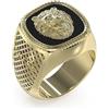 GUESS Anello da uomo della collezione lion king. L'anello ha come simbolo leone ed ha misura 26 trendy cod. JUMR04003JWYGBK66