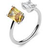 Brosway Anello Donna in Argento e Energy Yellow | Collezione Fancy - FEY13C