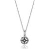 S'Agapõ Collana Uomo, Collana Girocollo in Acciaio con Simbolo Rosa dei Venti | Collezione Charisma - SHS05