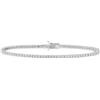 COMETE GIOIELLI Bracciale da Donna di Comete della Collezione Farfalle. Bracciale in Argento 925‰. Zirconi Bianchi. Larghezza 2,60 mm, Lunghezza 170 mm, profondità 2,60 mm. La referenza è Bra 175 m17