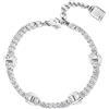 Brosway Bracciale da Donna del Brand, Collezione Desideri. Bracciale in Acciaio di Colore Argento. Presenti zirconi. La referenza è: BEI076