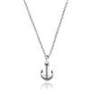 S'Agapõ Collana Uomo, Collana Girocollo in Acciaio con Simbolo Ancora | Collezione Charisma - SHS09
