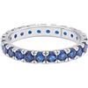 COMETE GIOIELLI Anello da uomo di Comete della collezione tennis. Anello in argento 925% con zirconi blu. Misura del gioiello: 20 cm. Dimensione pietre: 2,5 mm. La referenza è uan 124s misura 26 trendy cod. UAN 124XL