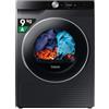 Samsung Asciugatrice Ai Control F-DT90DG68LB3M, 9 kg, Pompa di Calore, Wifi, QuickDrive, AI Dry, Sensore Optimal Dry, Display AI Control, 3 Mesi Garanzia Extra, Carica Frontale, 60L x 85H x 60P cm