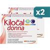Kilocal donna integratore controllo peso bipacco 2x40 compresse
