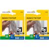 Schellenberg 10400 Nastro di Fissaggio per Zanzariere, Poliestere, Trasparente, 5,6 m (Confezione da 2)
