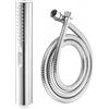 Dwitkul Doccino per Doccia con 2 Funzioni,Portable High Pressure Shower Head con Tubo Flessibile da 1,5 metri,Soffione Doccia Anticalcare,Telefono Doccia Manopola per la Pulizia Degli Angoli, Vasca.