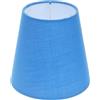 Tofficu Paralume Blu per Lampada da Soffitto, Design E14, Morbida Diffusione della Luce per Illuminazione Domestica Elegante