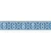 GouieRylin Carta da parati autoadesiva per bordo del bagno, impermeabile, bordi per pareti della cucina, in PVC, rimovibile, bordo delle piastrelle Blu 15cm X 500cm