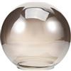 EXQUIMEUBLE Paralume di ricambio per lampada a sospensione, paralume a sfera bianco in vetro, adatto per lampade a sospensione, copertura del paralume per soggiorno e camera da letto