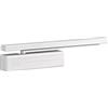 Tesa Assa Abloy DC500-D9016 Chiudiporta con Guida Scorrevole per Porte, Bianco, DC500