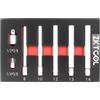 ZKTOOL Set di 7 bussole a impatto extra profonde da 3/8, 8 mm, 10 mm, 12 mm, 13 mm, 14 mm, con adattatori da 1/2 e 3/8