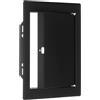 EUROPLAST 150x150mm Sportello Ispezione in Metallo - Porta di Accesso - Porte Contatori - Acciaio Antracite