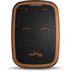Générique Telecomando universale WHY EVO NOA a 4 pulsanti - Programmabile con codice fisso o codice rotante - Frequenze 433 o 868 mhz - Per cancelli e porte da garage (Tabac Sauvage)