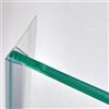 Glass Com S.r.l. Guarnizione ad Aletta morbida per Box Doccia, Trasparente, 10 mm 220cm