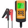 OTENC Tester per batterie Digital 12V Car Battery Tester Tester Test e analizzatore della percentuale di durata della batteria, tensione, resistenza e batteria del ciclo profondo del ciclo Ampia compatibili