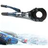 HUSPOO Tagliacavi idraulico, CPC-50 professionale 70KN Ø 50 mm, forbici da taglio in rame, cavo idraulico in alluminio, per cavi telefonici, crimpatrice idraulica, tagliafili per CU, alluminio e cavo