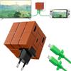 POWKONG Caricatore per Switch da 65 W, compatibile con Nintendo/OLED/Steam Deck/Samsung Dex/iPad/MacBook, docking station TV portatile per Switch con GaN e ricarica rapida PD USB-C