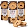 Terre dei Trulli Friselle Integrali - 3 confezioni da 300g | Friselle Artigianali Per Uno Snack Veloce E Gustoso | Snack Salati Per Un Aperi Snack Genuino