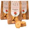 Terre dei Trulli Friselline Alla Pizzaiola - 3 confezioni da 200g | Friselle Artigianali Per Uno Snack Veloce E Gustoso | Snack Salati Per Un Aperi Snack Genuino