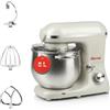 Girmi IM50W Impastatrice Planetaria 8L, 2200W Max, Beige Incanto