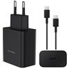 Telefonmax Caricabatterie USB Type-C da 15 W per Samsung Galaxy Tab A9, A9+, A56, A55, A53, A36, A35, A34, A33, A25; cavo di ricarica USB-C; alimentatore; adattatore per ricarica rapida