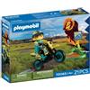 PLAYMOBIL 72065 Motocross, moto da corsa, 21 pezzi, con pilota e accessori, dai 4 anni in su