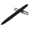 Joocyee Vintage Penna stilografica con Cappuccio in Acciaio Inossidabile 0,38 mm Pennino Regalo per Ufficio Aziendale, Nero 0,38 mm Jinhao 51A Penna stilografica Extra fine, Nero
